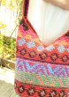 画像4: グアテマラ・トドスサントスの先住民手編みバッグ (4)