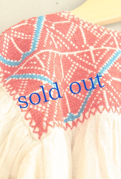 画像3: メキシコクロスステッチ刺繍のチュニック (3)