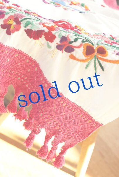 画像3: サンアントニーノ刺繍テーブルクロス (3)