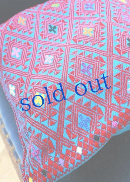 画像3: チアパス州織生地のクッションカバー (3)