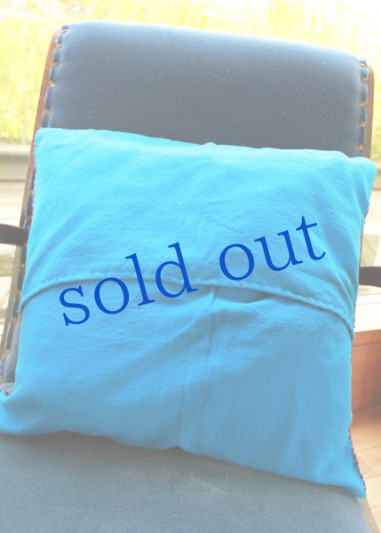 画像5: チアパス州織生地のクッションカバー (5)