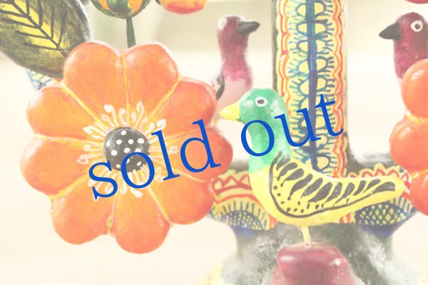 画像5: 生命の樹ビンテージキャンドルスタンド　 (5)