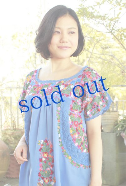 画像3: サンアントニーノ刺繍チュニックブラウス (3)