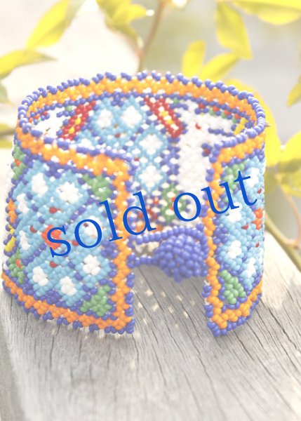 画像4: ウィチョル族のビーズブレス (4)