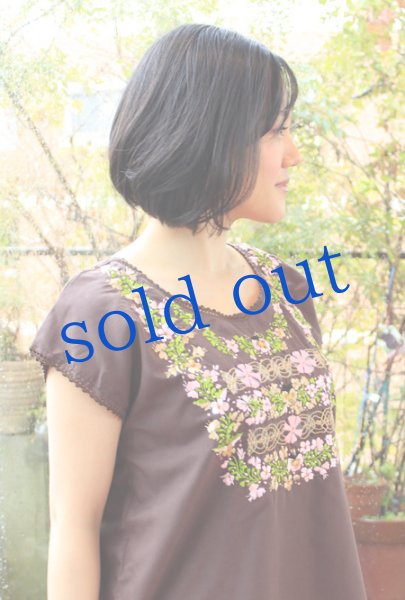 画像3: サンアントニーノ刺繍ブラウス  (3)