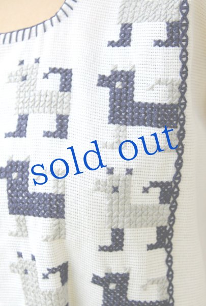 画像4: クロスステッチのウィピルトップス (4)