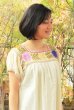 画像3: メキシコ刺繍長そでブラウス「チアパス」  (3)
