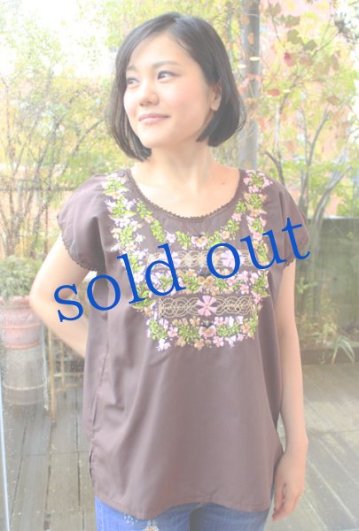 画像2: サンアントニーノ刺繍ブラウス  (2)