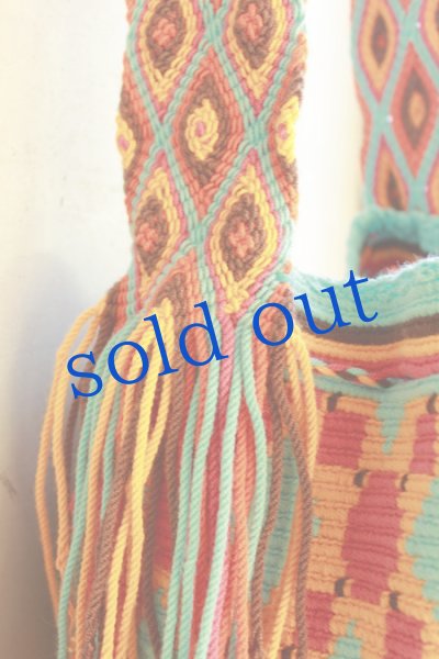 画像3: コロンビアの先住民WAYUU族の手編みバッグ　 (3)