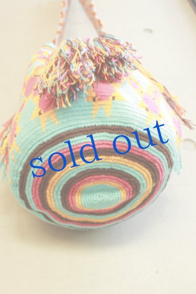 画像4: コロンビアの先住民WAYUU族の手編みバッグ　 (4)