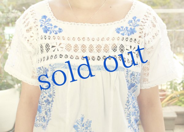 画像5: 「サンアントニーノ」 刺繍チュニックブラウス　 (5)