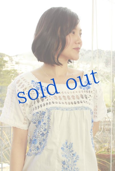 画像3: 「サンアントニーノ」 刺繍チュニックブラウス　 (3)