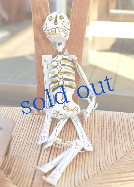 画像3: パペルマシェのガイコツ (3)