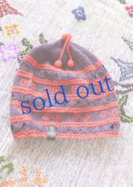 画像2: アルパカ毛糸のニット帽 (2)