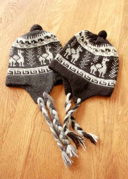 画像2: アルパカ毛糸のニット (2)