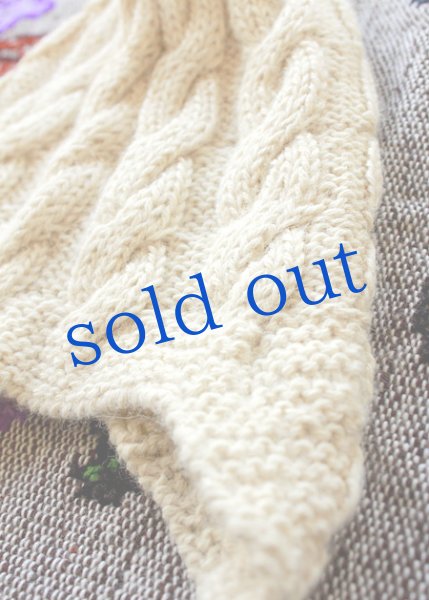 画像3: アルパカ毛糸のニット帽 (3)