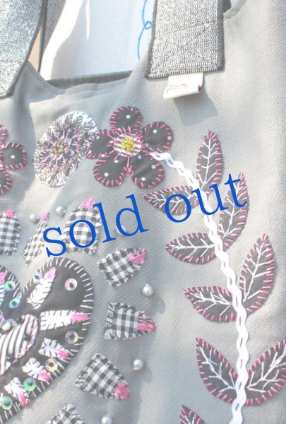 画像3: PURO CORAZON刺繍トートバッグ (3)