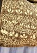 画像3: 手つむぎ・手織りウールの刺繍ポシェット (3)