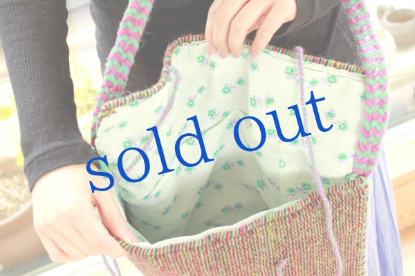 画像5: メキシコの織物タペテのバッグ (5)