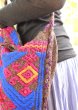 画像4: 手つむぎ・手織りウールの刺繍バッグ (4)