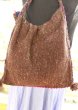 画像3: 手つむぎ・手織りウールの刺繍バッグ (3)