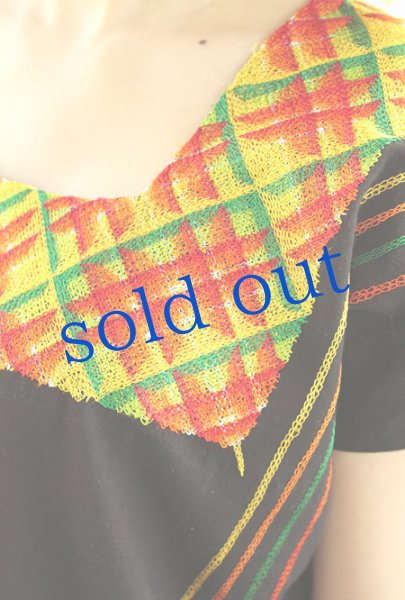 画像5: テワナ刺繍のウィピルワンピース (5)