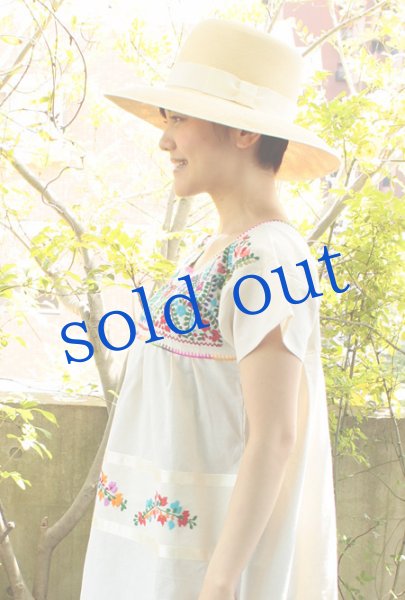 画像3: プエブラ州の刺繍ワンピース　 (3)