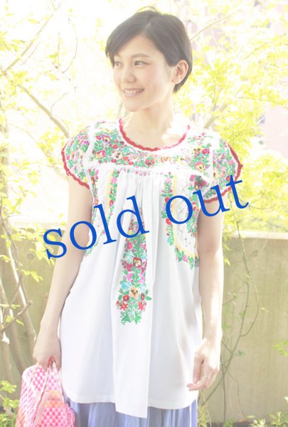 画像2: 「サンアントニーノ」 刺繍ブラウス (2)