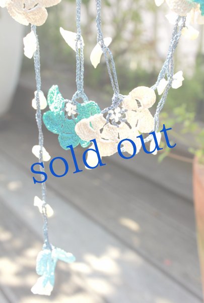 画像3: トルコの手編みレースオヤのネックレス (3)