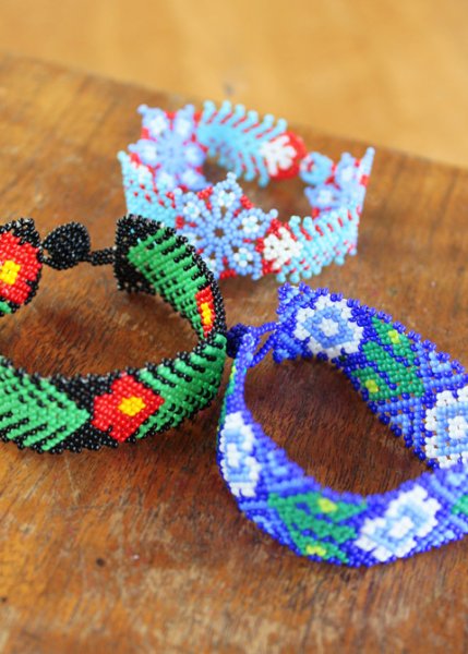 画像2: ウイサリカビーズブレスレット (2)