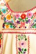 画像1: メキシコ刺繍のワンピース (1)