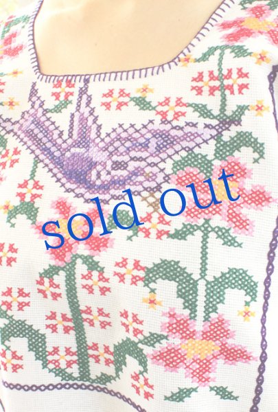 画像4: クロスステッチのウィピルトップス　 (4)