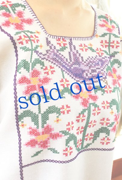 画像3: クロスステッチのウィピルトップス　 (3)