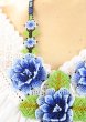 画像3: ウィチョルビーズの花ネックレス　 (3)