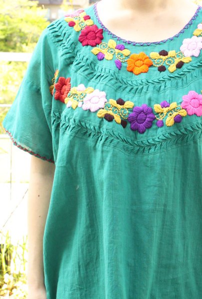 画像3: メキシコ刺繍ブラウス「チアパス」 (3)