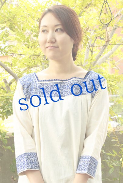 画像3: プエブラ州ナワ族のブラウス　 (3)