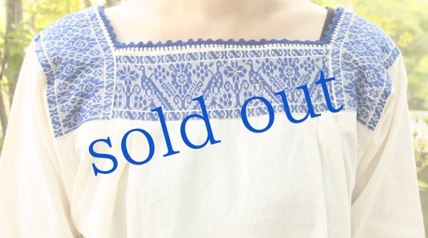 画像5: プエブラ州ナワ族のブラウス　 (5)