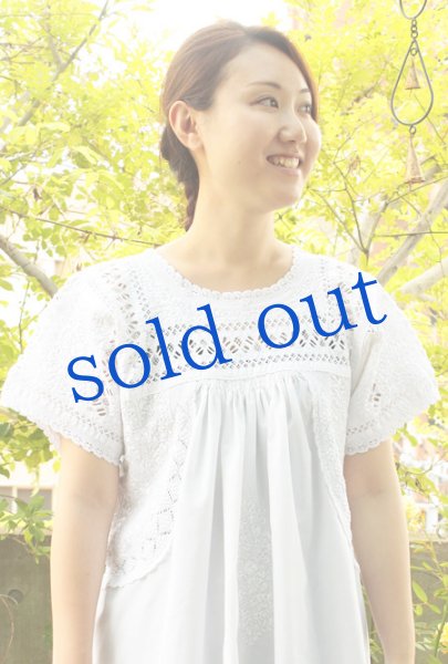 画像3: 「サンアントニーノ」 刺繍チュニックブラウス (3)