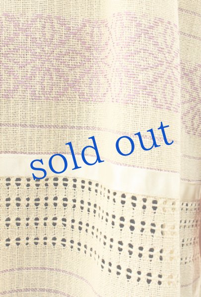 画像4: オアハカ刺繍の織生地ワンピース (4)