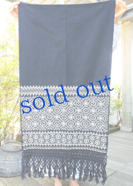 画像5: プエブラ州の刺繍ショール　 (5)