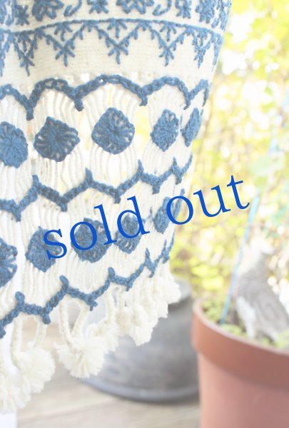 画像5: プエブラ州の刺繍ショール　 (5)