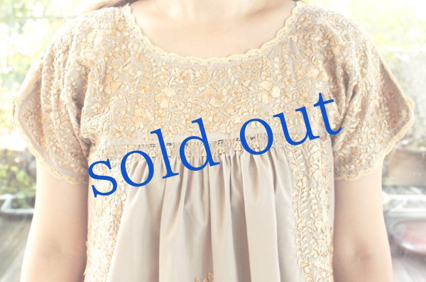 画像5: 「サンアントニーノ」 刺繍マキシ丈ワンピース (5)