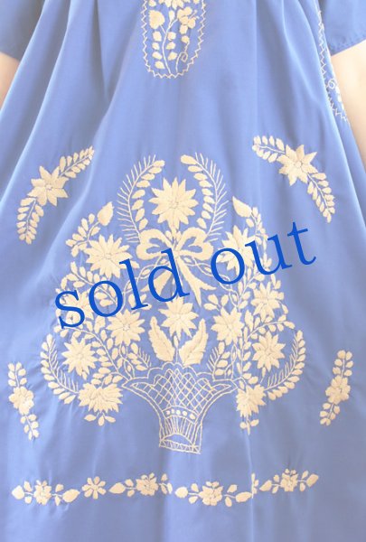 画像4: 定番メキシコ刺繍メキシコ (4)