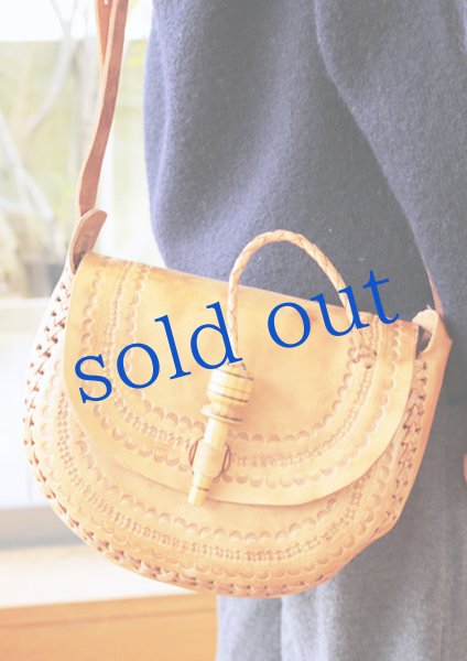 画像2: 本革・型押し・ショルダー　 (2)