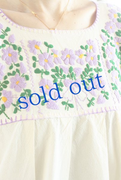 画像3: マンタ生地のメキシカントップスM~LLサイズ (3)