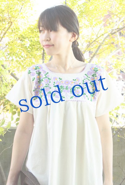 画像2: マンタ生地のメキシカントップスM~LLサイズ (2)