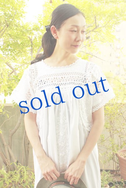 画像3: 「サンアントニーノ」刺繍ドレス (3)