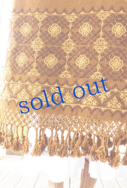 画像5: プエブラ州の刺繍ショール　 (5)