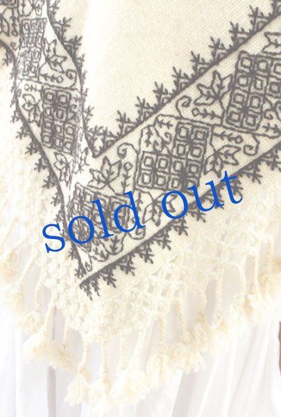 画像4: プエブラ州のポンチョ　 (4)