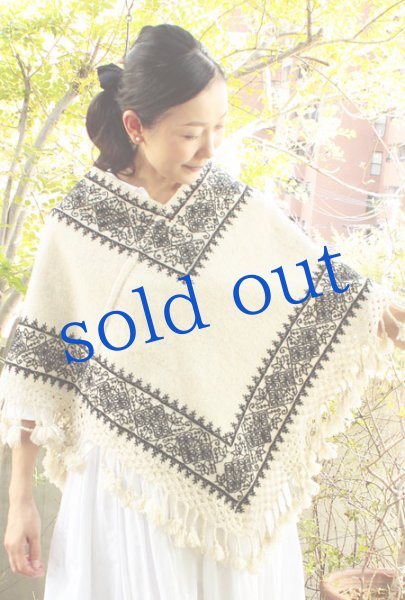 画像2: プエブラ州のポンチョ　 (2)